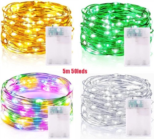 50led fairy lights - 5m,