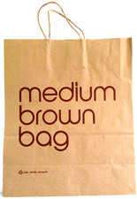 BLOOMINGDALE'S  "MEDIUM BROWN