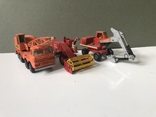(Playworn/Missing Parts) Matchbox Lesney Superfast Massey Ferguson Digger Crane