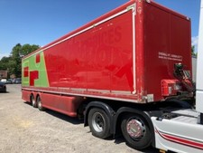 Two Axle singles Don-Bur 41ft Box Trailer 2013 MoT Sept 2025 Tail Lift dry store