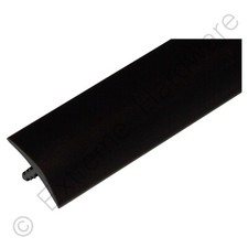 Black 1/2" 12mm T-Molding