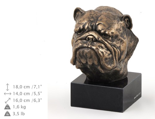 English bulldog dog marble - bulldog,,
