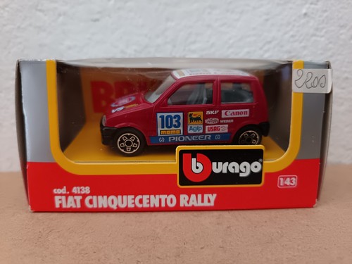 988a fiat cinquecento rally - fiat,