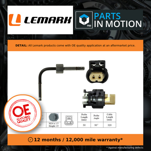Exhaust temperature sensor - exhaust,