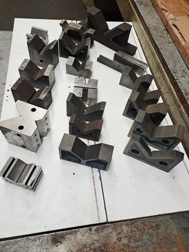 Engineers angled vee blocks - blocks,