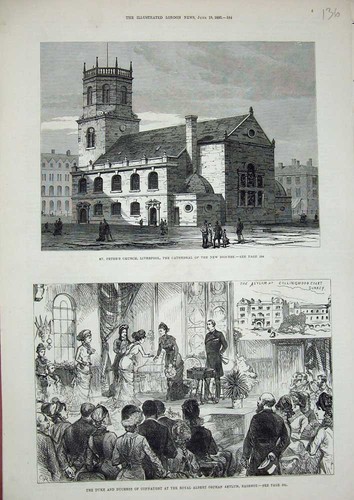 Old antique print peter - old,