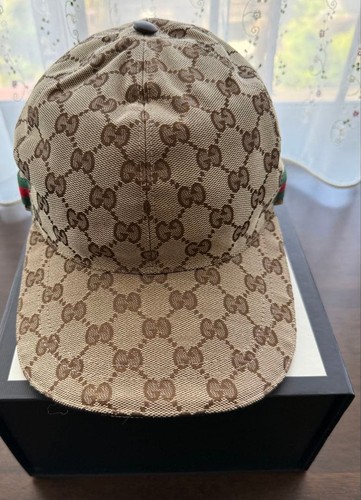 Gucci canvas baseball cap - baseball,