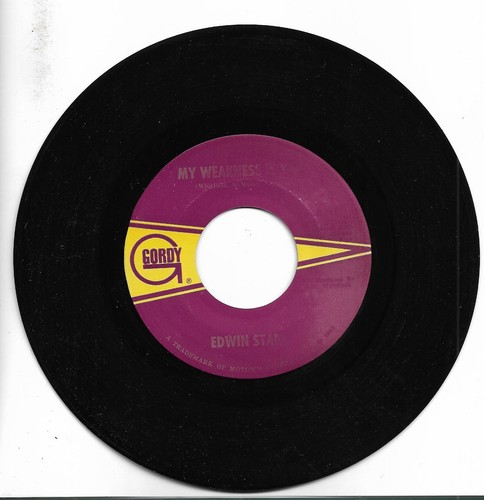 Edwin starr weakness is - starr,