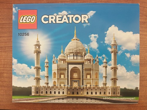 Lego booklet taj mahal - booklet,