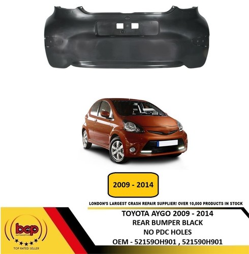 Toyota aygo 2009 2014 rear - aygo,
