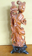 Vintage Wooden Chinese Statue