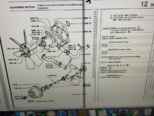  Peugeot 204 304 xl3 xl3s Radiator coolant Fan BLADE 125419  290mm