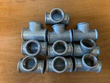 Galvanised Steel Pipe Fittings  1” BSP Tees 10 off