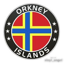 2x ORKNEY ISLANDS Car Vinyl Sticker Decal WATERPROOF #2401