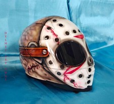 Friday the 13th Jason  Custom   Motorcycle Helmet