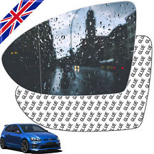 Passenger Door Side Wing Mirror Glass Rear View For Vw Golf Mk7 Mk7.5 2012-2021