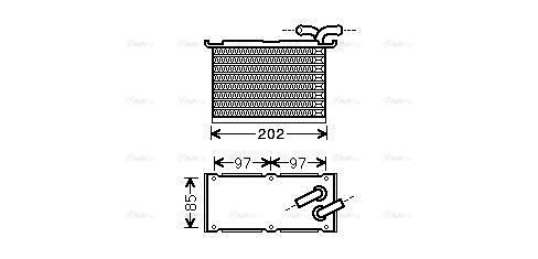 Vn4397 ava intercooler fit - ava,