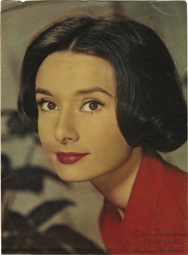 Audrey hepburn signed - audrey,