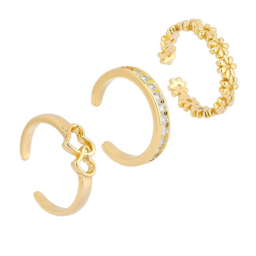 3pcs toe rings for - 3pcs,