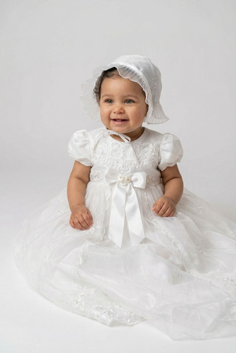 Baby girls ivory - ivory, gown