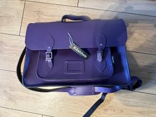 Zatchels Leather satchel 43cm