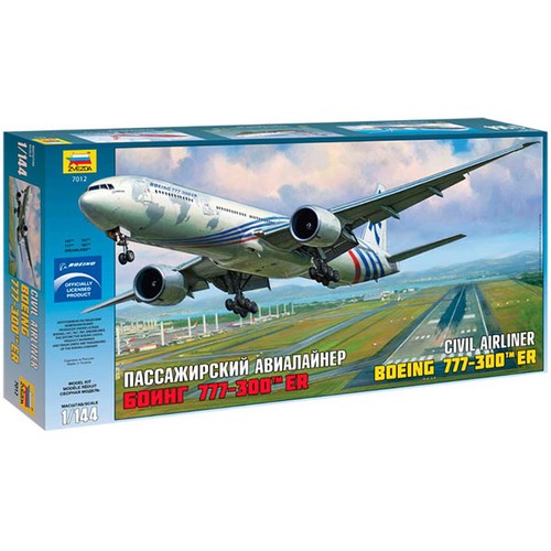 Zvezda boeing 777 - zvezda, 1:144