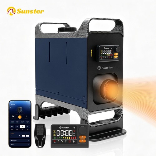 Sunster 8kw diesel air heater - 8kw,