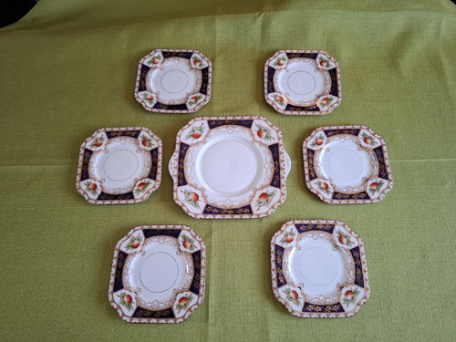 Vintage osbourne china cake - vintage,