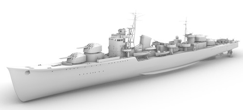 100 96 ijn akizuki - 1/100, or