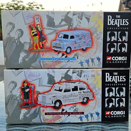 Corgi the beatles die - the,