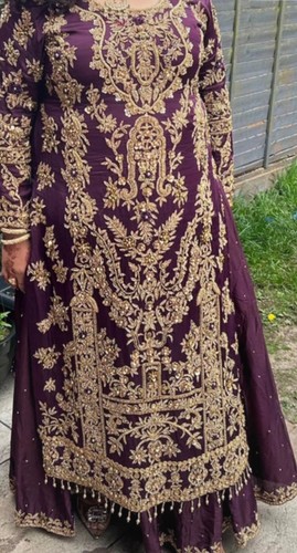 Ladies asian deep purple/plum