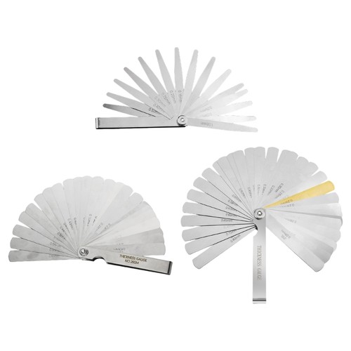 Double marked feeler gauge set - gauge,