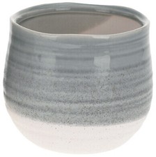 Small ceramic plant pot - ceramic,