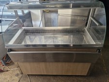 Moffat mobile cold food over serve display counter with storage 150cm