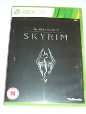 Skyrim The Elder Scrolls V With  Map  Xbox 360  "FREE UK P&P"