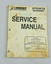 Mariner Outboard Service Manual Jet Marathon Sea Pro  see photo for details 20
