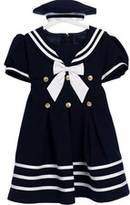 Sailor Girl Dress Nautical