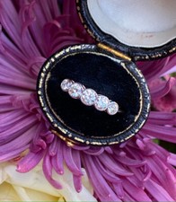 Five Stone Old Cut Diamond