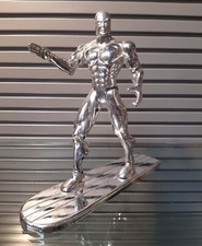 Silver Surfer Marvel Comics Vintage 90's Toybiz Fantastic 4  10" figure RARE