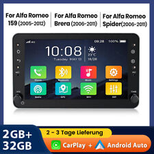 Android 13 Car Radio For Alfa Romeo 159 Spider Brera GPS Head Unit Navi DAB+ SWC