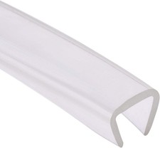 Trim Seal, PVC U-Seal Channel Edge Protector Sheet, Fits 12-15mm Edge