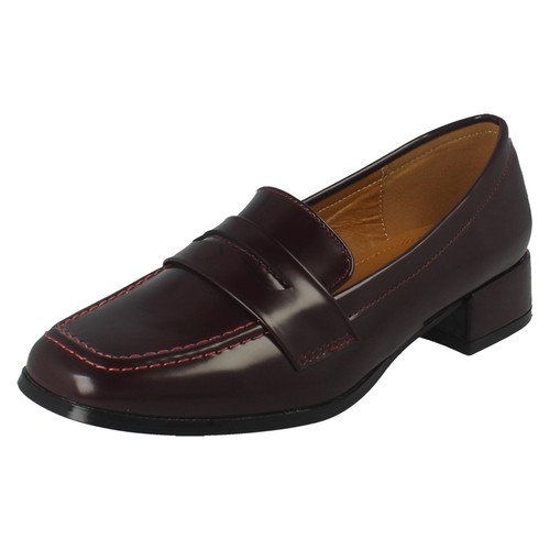 Ladies spot low block - on, heels