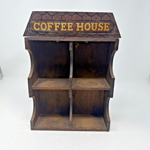 Vtg handmade coffee - handmade, house