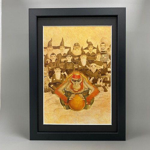 Unseen academicals framed art - unseen,