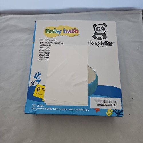 Pandaear inflatable baby - baby, bath