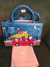 Radley Driving Home for Christmas Medium Multiway Leather Bag BNWT & Dust Bag
