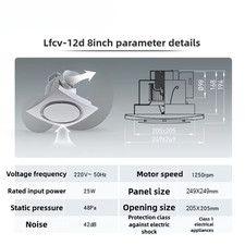 Gypsum Board Ceiling Type Duct