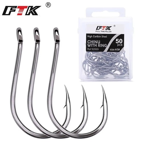 100pcs circle fishing - hooks, 1#
