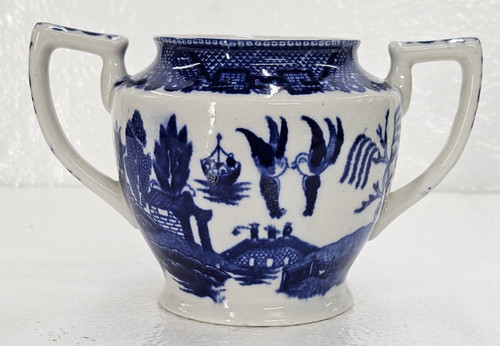 Antique japanese blue willow - antique,