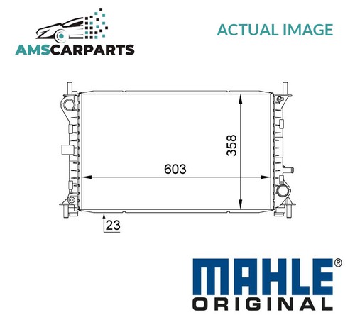Engine cooling radiator - engine,